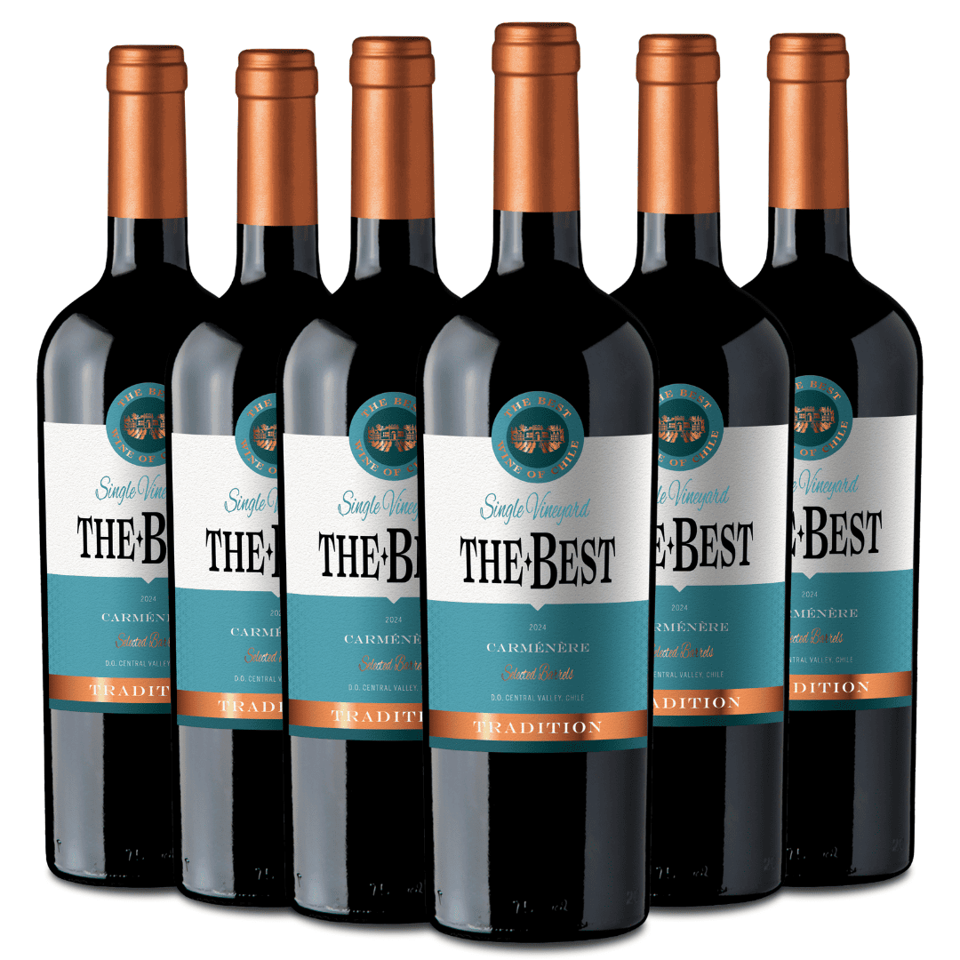 The Best | Reserva | Carmenere | Caja 6 Botellas 750cc