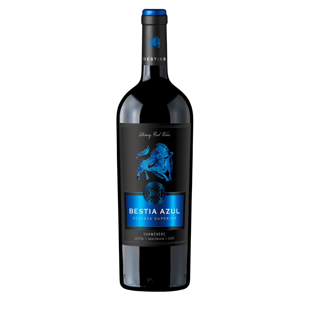 Bestia Azul | Reserva Superior | Cepas Tintas | Botella 750cc