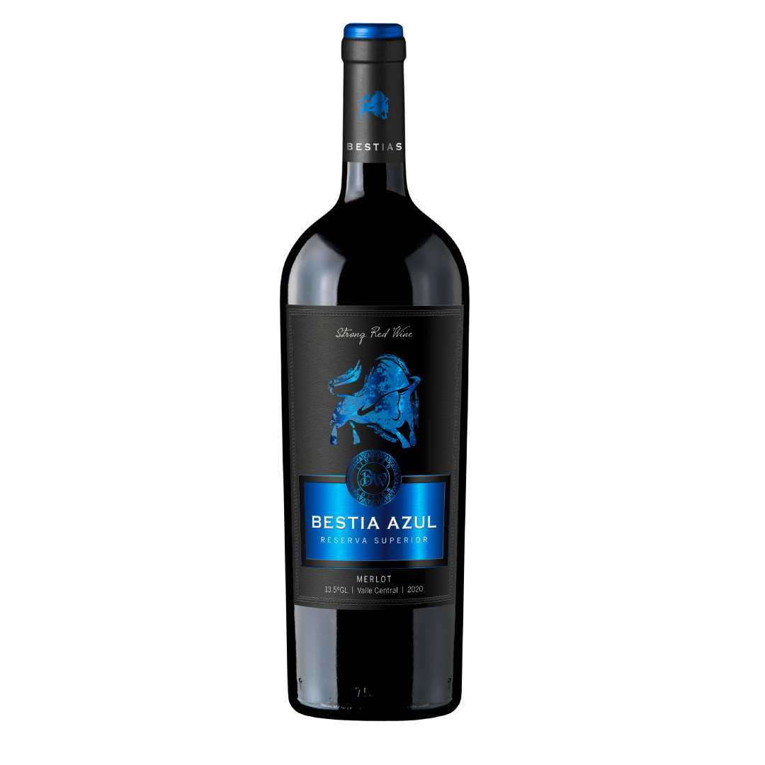 Bestia Azul | Reserva Superior | Cepas Tintas | Botella 750cc