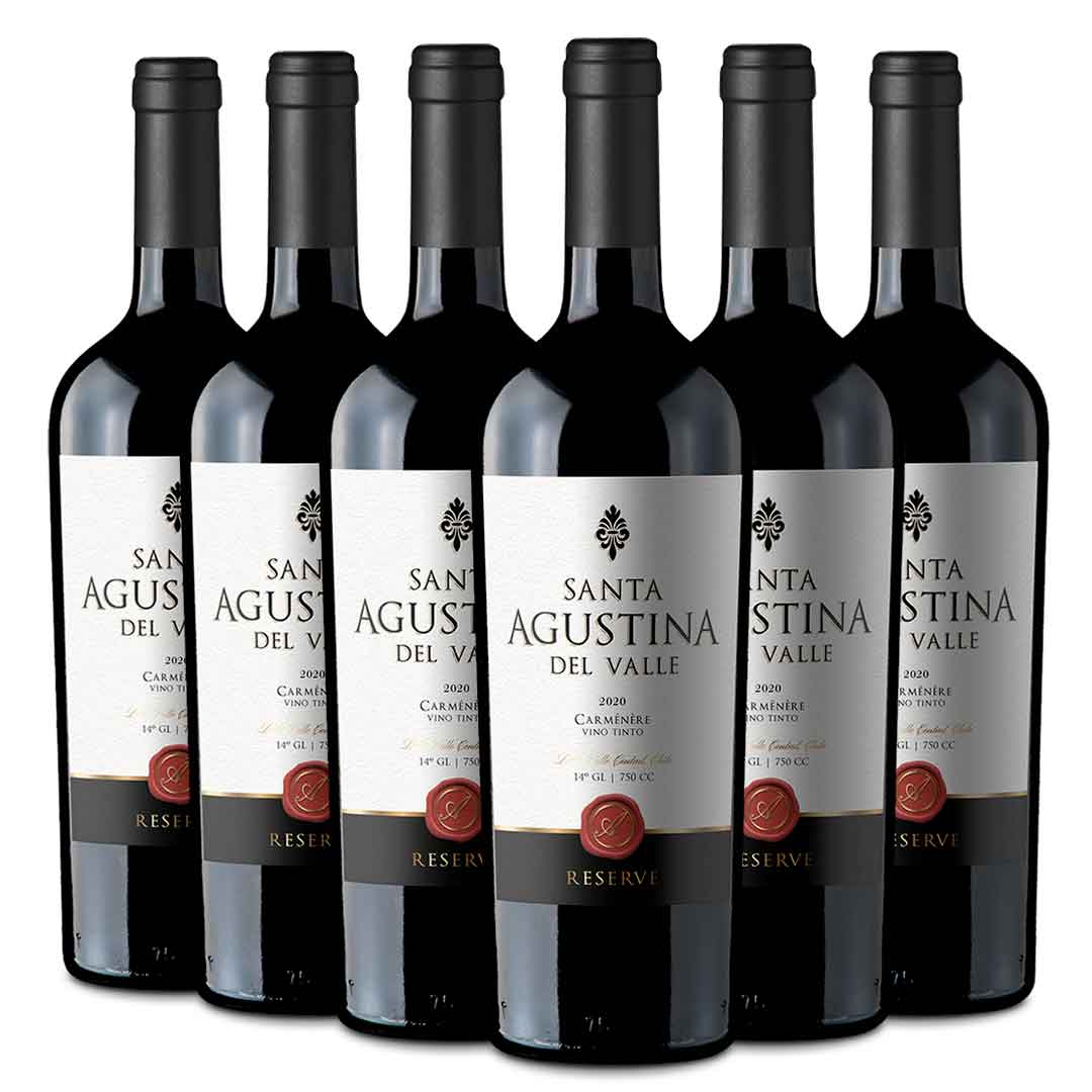 Santa Agustina | Reserva | Carménère | Caja 6 Botellas 750cc