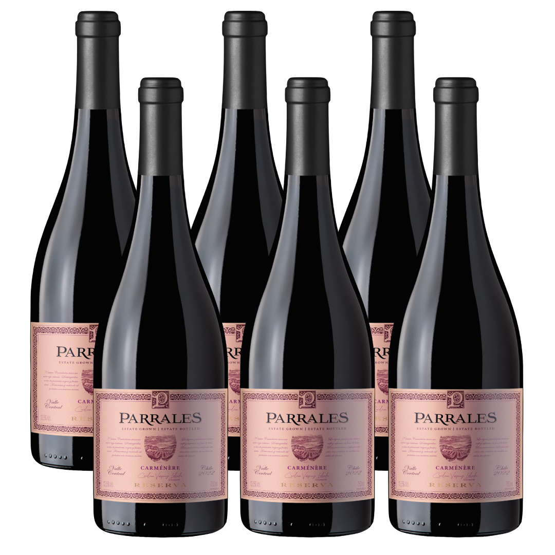 Parrales | Reserva | Carmenere | Caja 6 Botellas 750cc
