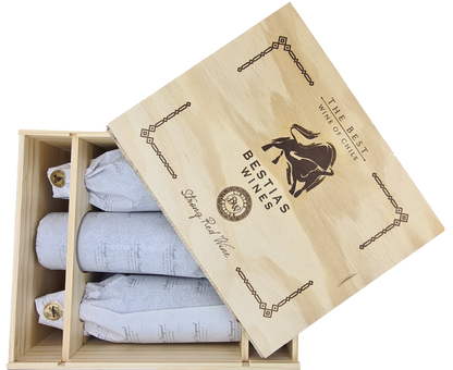 Mix Deluxe Bestias Wines | Cepas Tintas | Caja Madera 6 botellas 750cc