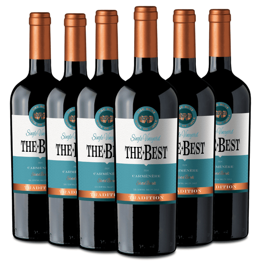 The Best | Reserva | Carmenere | Caja 6 Botellas 750cc