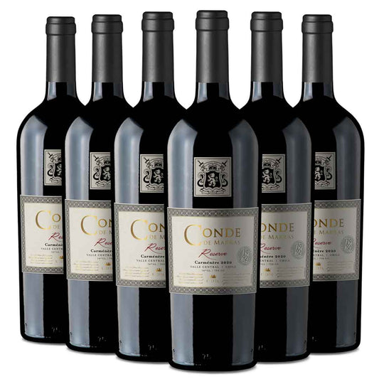 Conde De Marras | Reserva | Carménère | Caja 6 Botellas 750cc