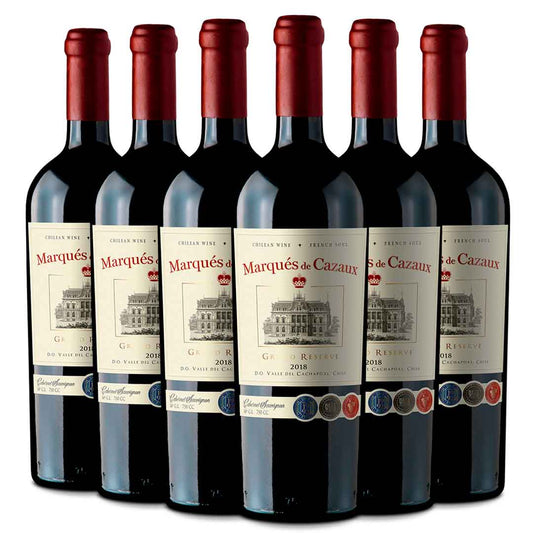 Marqués De Cazaux | Gran Reserva | Cabernet Sauvignon | Caja 6 Botellas 750cc