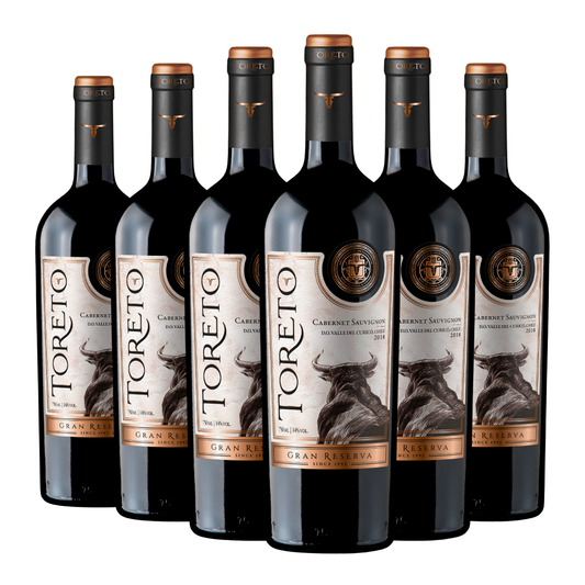 Toreto | Gran Reserva | Cepas Tintas | Caja 6 Botellas 750cc