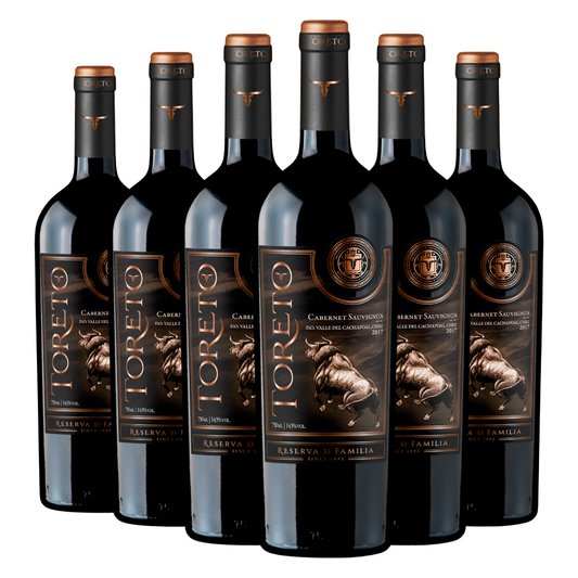 Toreto | Reserva De Familia | Cepas Tintas | Caja 6 Botellas 750cc