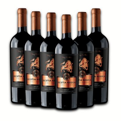 Bestia Negra | Reserva De Familia | Cepas Tintas | Caja 6 Botellas 750cc